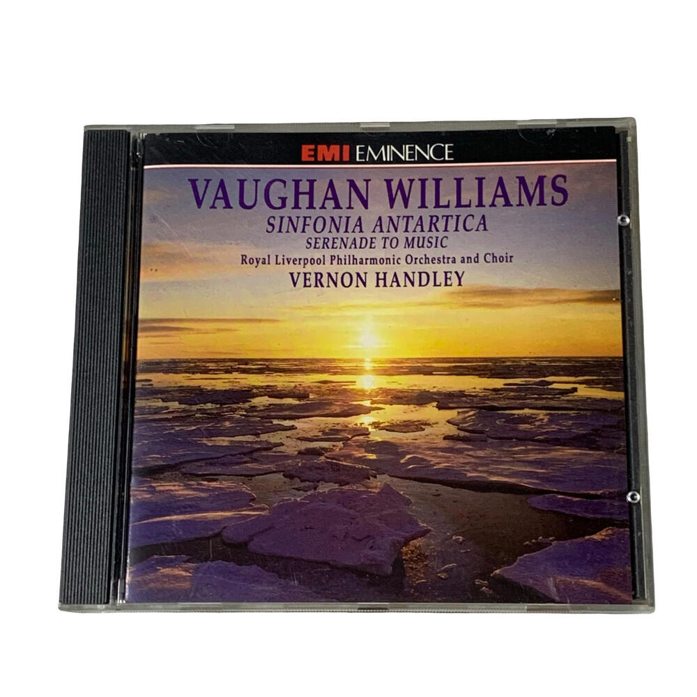 Vaughan Williams Sinfonia Antartica Serenade to Music CD Vernon Handley